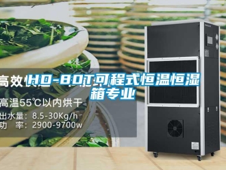 常见问题HD-80T可程式恒温恒湿箱专业