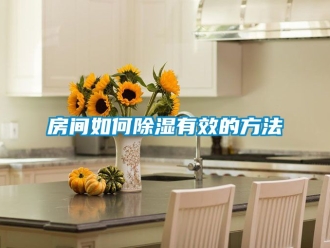 企业动态房间如何除湿有效的方法