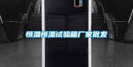 恒温恒湿试验箱厂家批发