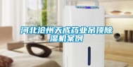 河北沧州天成药业吊顶除湿机案例