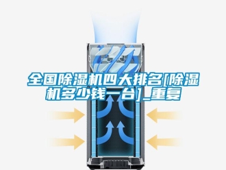 行业资讯全国除湿机四大排名[除湿机多少钱一台]_重复