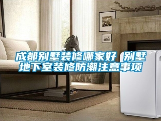 企业动态成都别墅装修哪家好 别墅地下室装修防潮注意事项
