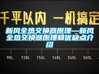 企业动态新风全热交换器原理—新风全热交换器原理和优缺点介绍