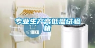 专业生产高低温试验箱