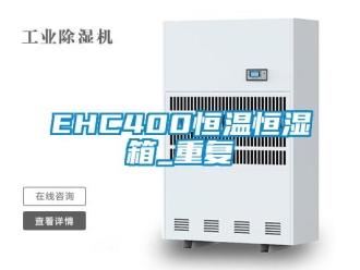 常见问题EHC400恒温恒湿箱_重复