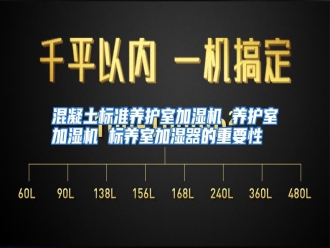 知识百科混凝土标准养护室加湿机 养护室加湿机 标养室加湿器的重要性