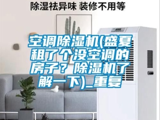 行业资讯空调除湿机(盛夏租了个没空调的房子？除湿机了解一下)_重复