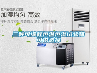 知识百科三种可编程恒温恒湿试验箱可供选择