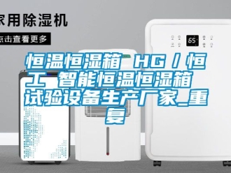 知识百科恒温恒湿箱 HG／恒工 智能恒温恒湿箱 试验设备生产厂家_重复