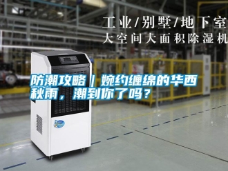 常见问题防潮攻略｜婉约缠绵的华西秋雨，潮到你了吗？