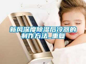 行业资讯新风深度除湿后冷器的制作方法_重复