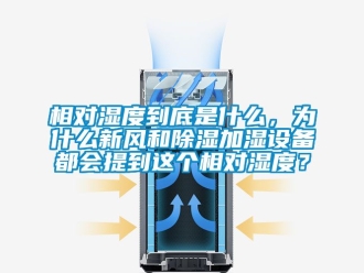 企业动态相对湿度到底是什么，为什么新风和除湿加湿设备都会提到这个相对湿度？