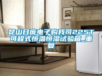 知识百科昆山日庞电子购我司225T可程式恒温恒湿试验箱_重复