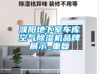企业动态濮阳地下室车库空气除湿机品牌展示_重复