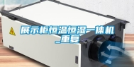 展示柜恒温恒湿一体机_重复