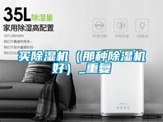 行业资讯买除湿机（那种除湿机好）_重复