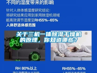 行业资讯关于三机一体除湿干燥机的原理，你知道哪些？