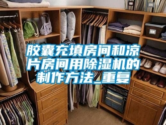 行业资讯胶囊充填房间和凉片房间用除湿机的制作方法_重复