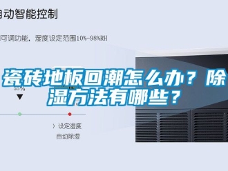 企业动态瓷砖地板回潮怎么办？除湿方法有哪些？
