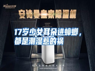 知识百科17岁少女耳朵进蟑螂，都是潮湿惹的祸