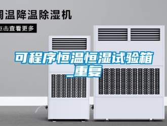 知识百科可程序恒温恒湿试验箱_重复