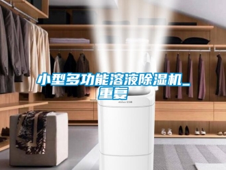 行业资讯小型多功能溶液除湿机_重复