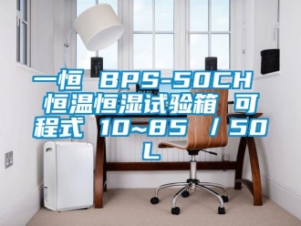 知识百科一恒 BPS-50CH 恒温恒湿试验箱 可程式 10~85℃／50L