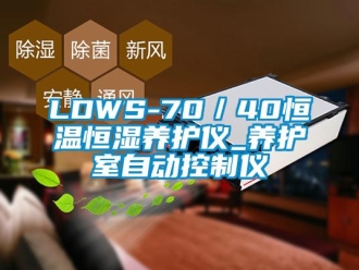 常见问题LDWS-70／40恒温恒湿养护仪_养护室自动控制仪