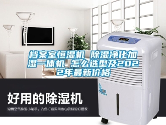企业动态档案室恒湿机 除湿净化加湿一体机 怎么选型及2022年最新价格