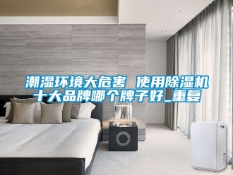 企业动态潮湿环境大危害 使用除湿机十大品牌哪个牌子好_重复