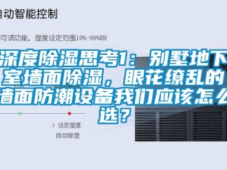 企业动态深度除湿思考1：别墅地下室墙面除湿，眼花缭乱的墙面防潮设备我们应该怎么选？