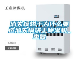 行业资讯消失模烘干为什么要选消失模烘干除湿机_重复