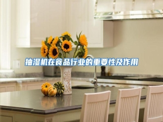 行业资讯抽湿机在食品行业的重要性及作用