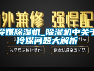 行业资讯冷媒除湿机_除湿机中关于冷媒问题大解析