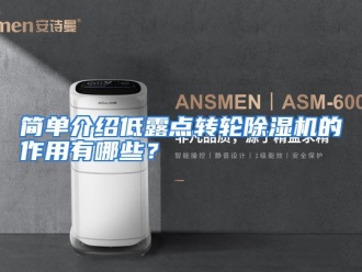 常见问题简单介绍低露点转轮除湿机的作用有哪些？