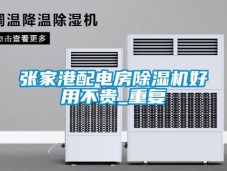 行业资讯张家港配电房除湿机好用不贵_重复