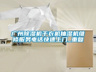 行业资讯广州除湿机干衣机抽湿机维修服务电话快速上门_重复
