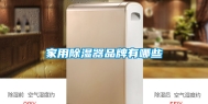 家用除湿器品牌有哪些