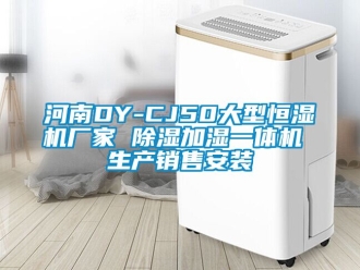 企业动态河南DY-CJ50大型恒湿机厂家 除湿加湿一体机 生产销售安装