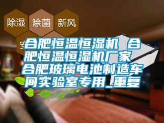 知识百科合肥恒温恒湿机 合肥恒温恒湿机厂家 合肥玻璃电池制造车间实验室专用_重复