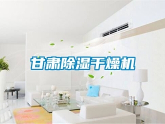 行业资讯甘肃除湿干燥机