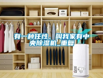 行业资讯有一种任性，叫我家有中央除湿机_重复