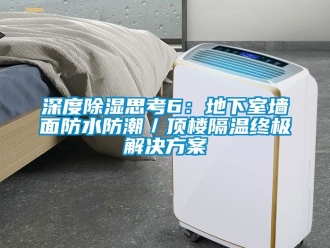 企业动态深度除湿思考6：地下室墙面防水防潮／顶楼隔温终极解决方案