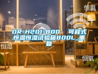 常见问题DR-H201-800  可程式恒温恒湿试验箱800L_重复