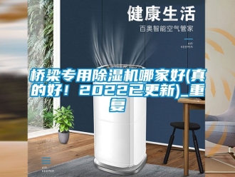 行业资讯桥梁专用除湿机哪家好(真的好！2022已更新)_重复