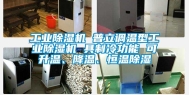 工业除湿机 普立调温型工业除湿机 具制冷功能 可升温、降温、恒温除湿