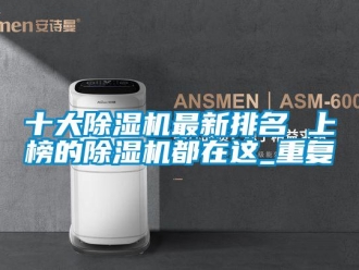 行业资讯十大除湿机最新排名 上榜的除湿机都在这_重复