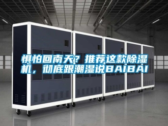 行业资讯惧怕回南天？推荐这款除湿机，彻底跟潮湿说BAIBAI