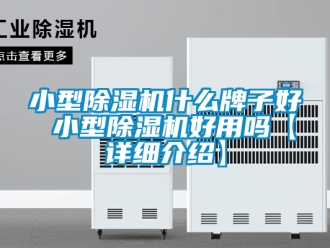 行业资讯小型除湿机什么牌子好 小型除湿机好用吗【详细介绍】
