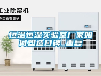 知识百科恒温恒湿实验室厂家如何塑造口碑_重复